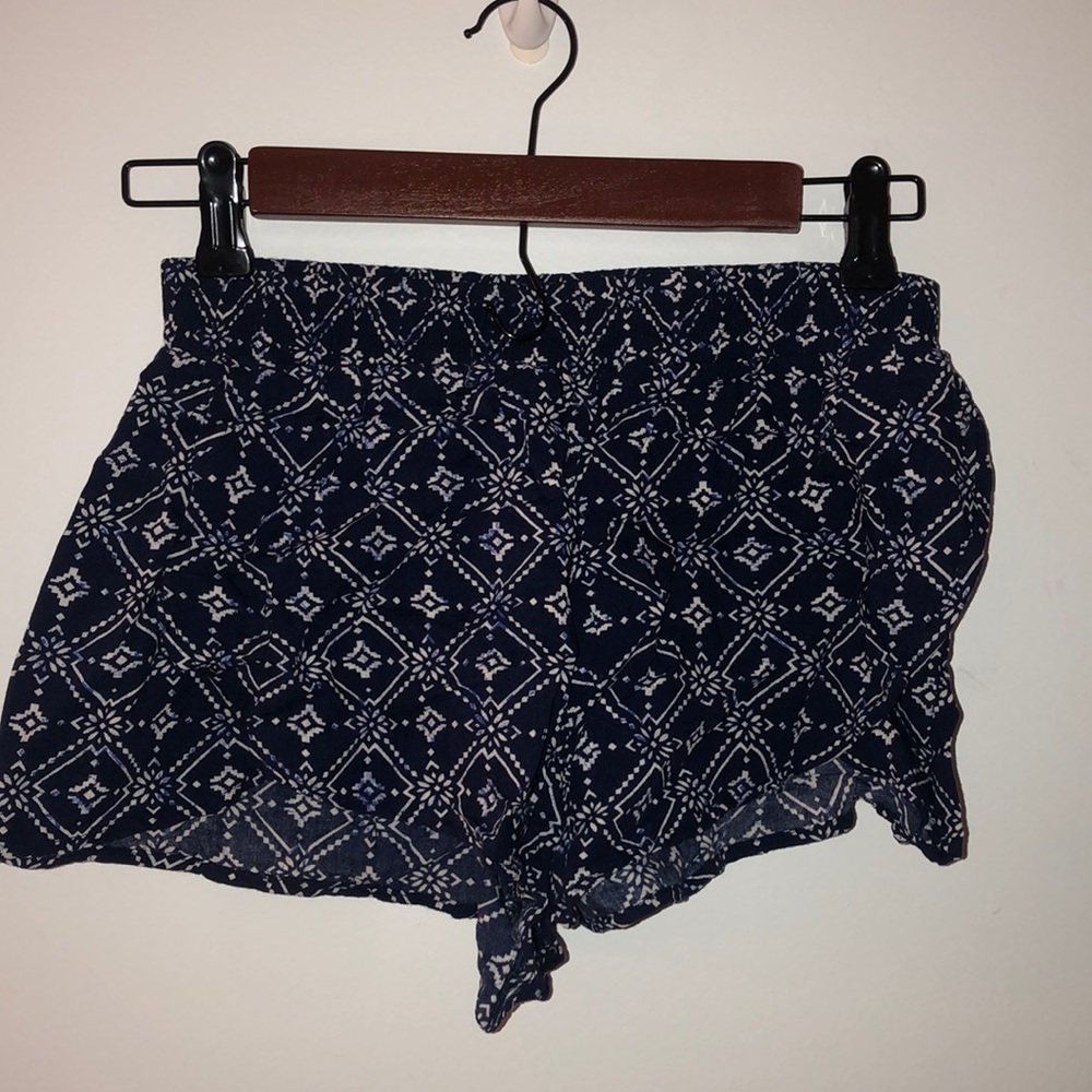Blue shorts